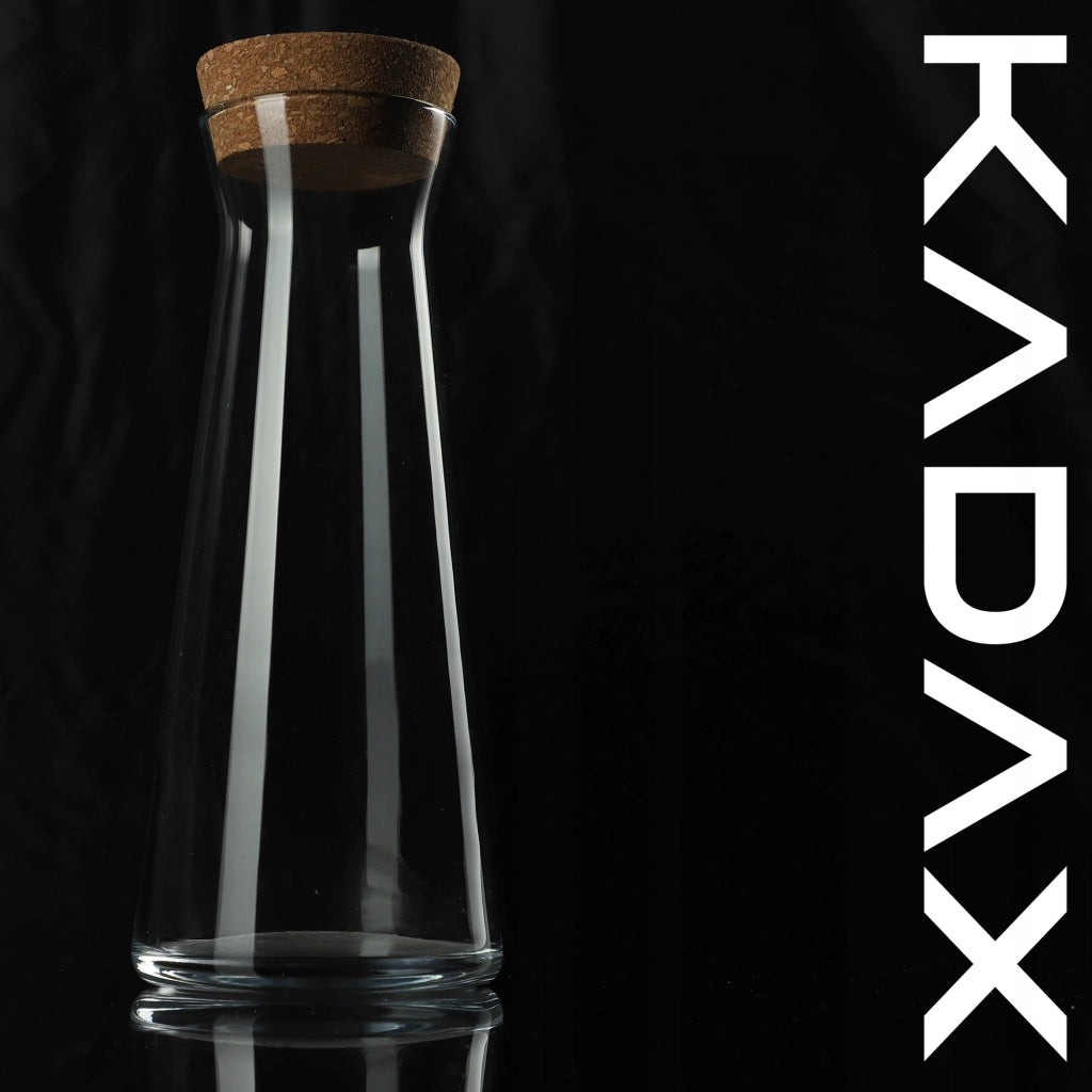 Caraffa KADAX da 1 litro, bicchiere da vino o brocca per limonata e succo di frutta.