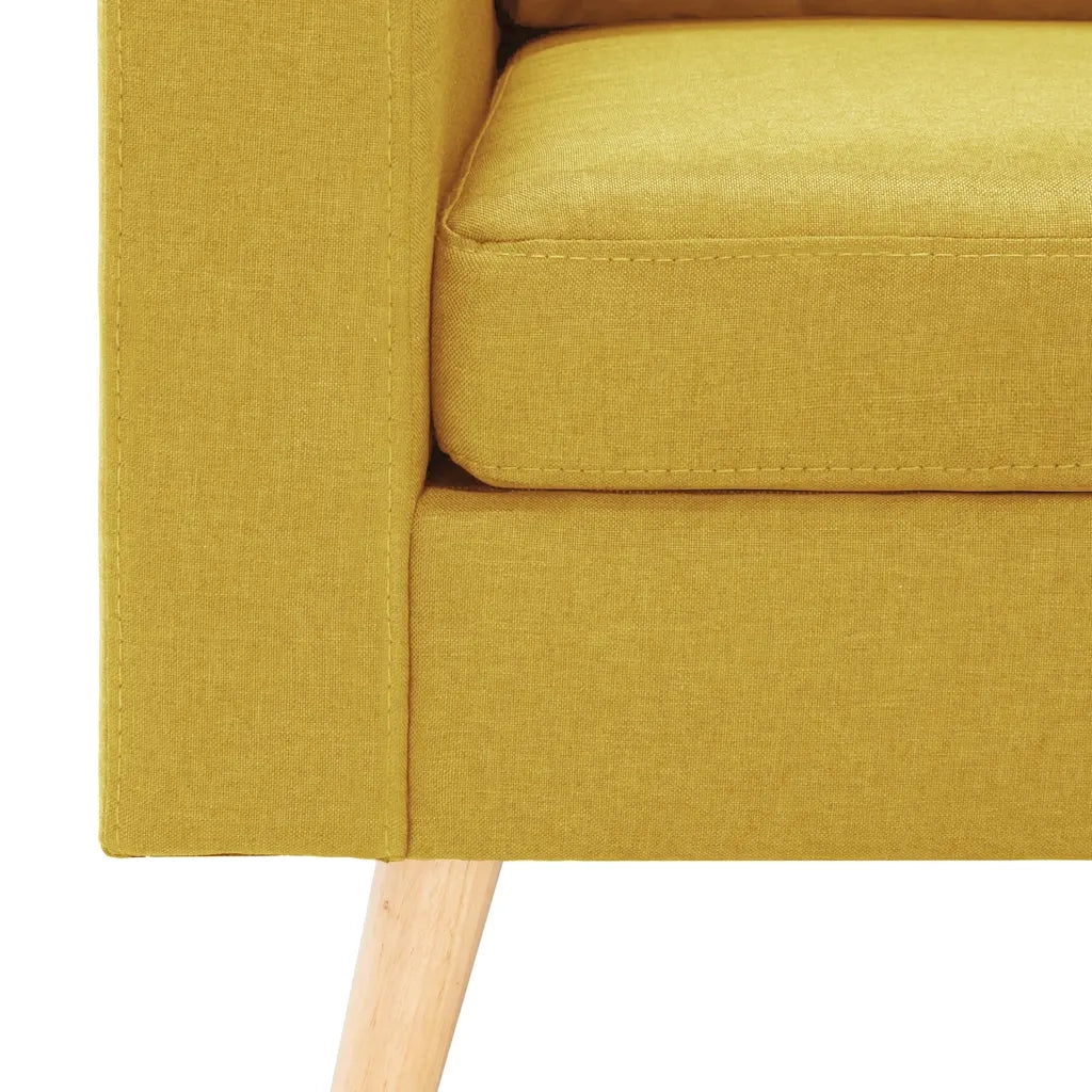 Poltrona Gialla in Tessuto cod mxl 32580