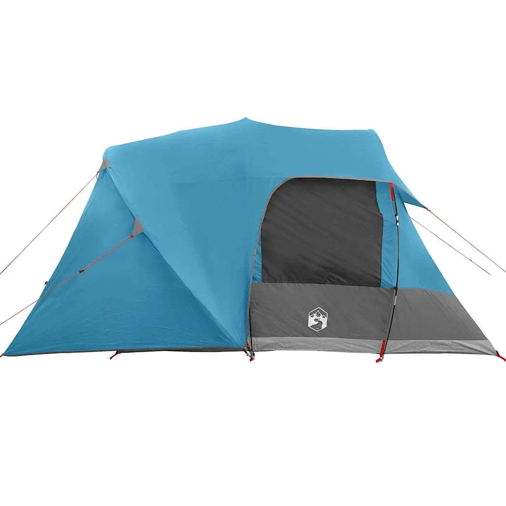 Tenda a cupola per 6 persone con tetto-Tenda da campeggio Blu 500 x 314 x 206 cm