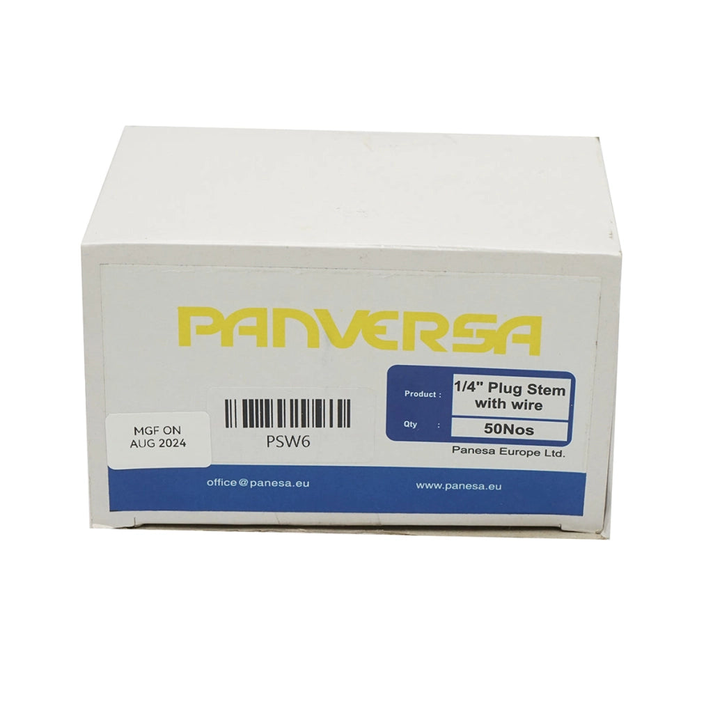 Perno in filo di ottone per vulcanizzazione pneumatici 6mm PSW6 50 pz/scatola Panversa