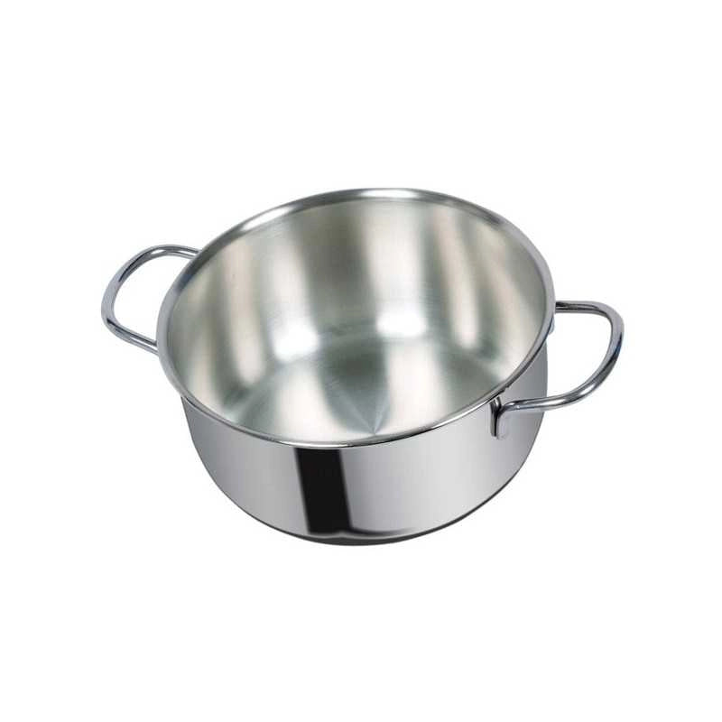 Casseruola Inox 2 Manici cm 12 Dune Metalsomma