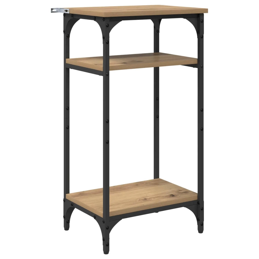 Tavolo laterale Rovere artigianale 40 x 30 x 75 cm