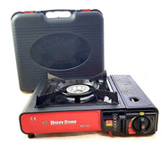 Trade Shop - Fornello A Gas Singolo Portatile Con Custodia Bdz-155-a Per Campeggio Hot Pot -
