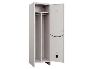 ARMADIO SPOGLIATOIO SPORCO/PULITO AD UNA ANTA MONTATO  cm.50x50x180h.    PROMETAL