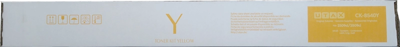 ORIGINAL Utax toner giallo CK-8540Y 1T0C2MAUT0 ~12000 Seiten