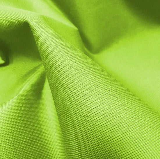Telaio in Canvasso 600D Duro e Impermeabile, Venduto per Metro, Verde Limone, 2 Metri (200cm x 150cm)