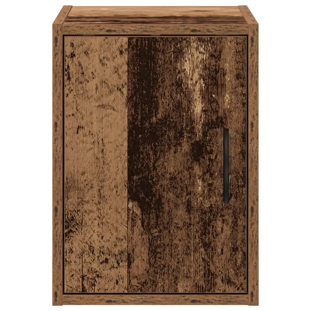 Pensili per Garage 2 pz Legno Antico in Legno Multistrato 860622