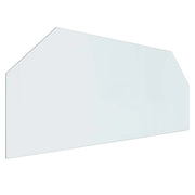 Piastra in vetro per camino Trasparente 120 x 50 cm Vetro CFW4856840