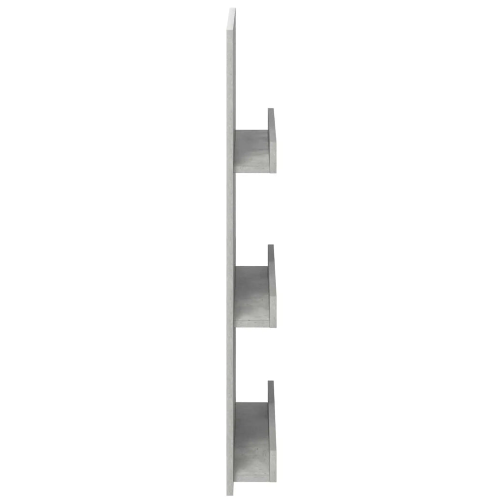 Scaffale per riviste Grigio cemento 51 x 11 x 102 cm CFW2159118