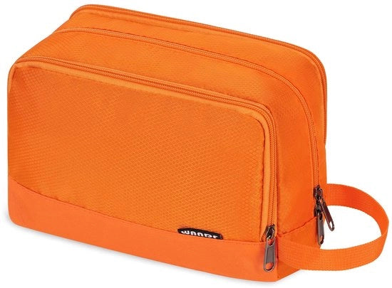 Borsa da Bagno per Uomo e Donna in Qualità Premium (A-Pures Arancione)