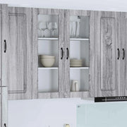 Pannello lavastoviglie Kalmar Grigio Sonoma 80 x 31 x 100 cm 884810