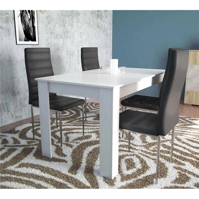 TAVOLO PEPPER BIANCO 138 X 80 X H 74.5 CM