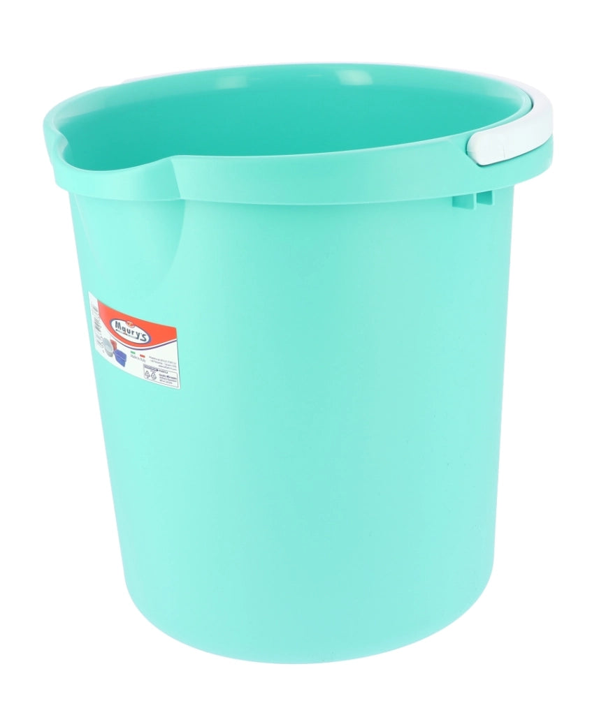 MAURY'S SECCHIO PER PULIZIA CON CAPIENZA 12 LT IN COLORE VERDE TIFFANY