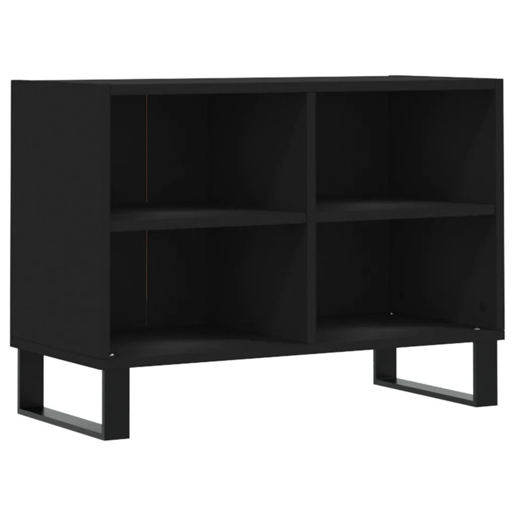Mobile Porta TV Nero 69,5x30x50 cm in Legno Multistratocod mxl 127012
