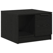 Tavolino da salotto | Tavolino da caff¨¨ | Tavolino da Soggiorno with Drawer Rovere nero 50 x 50 x 36 cm
