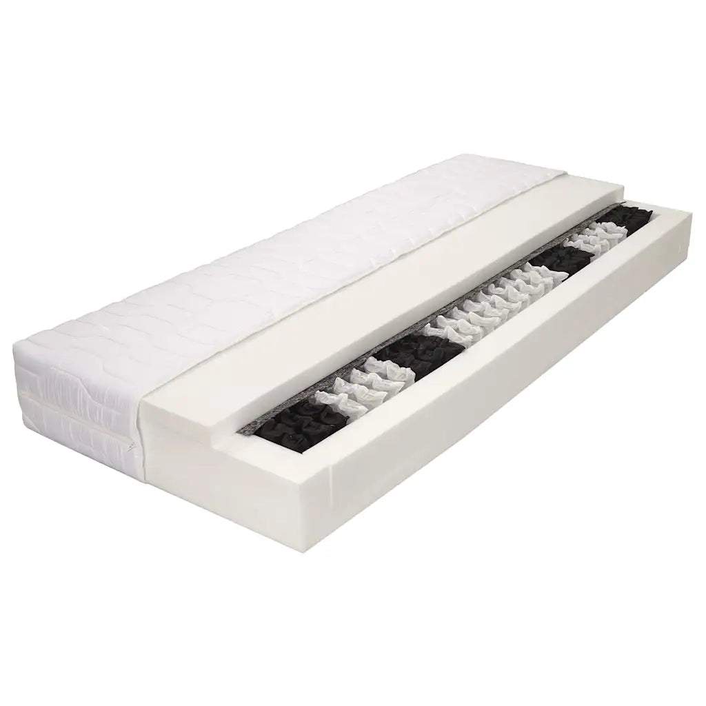 Materasso-Materasso per letto 80x200 cm 7 Zone a Molle Insacchettate 20 cm H2