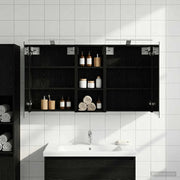 Set di Armadi da Bagno con lo scaffale 3 pcs 130 x 14,5 x 70 cm 3403769