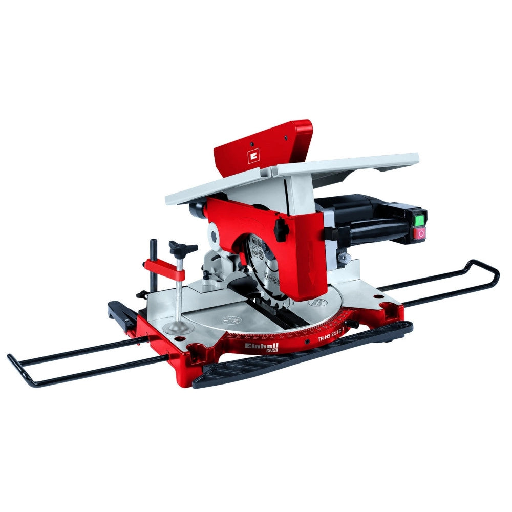 Trade Shop - Troncatrice Per Legno Einhell Th-ms 2112 T Doppio Piano 1200w Banco Sega -