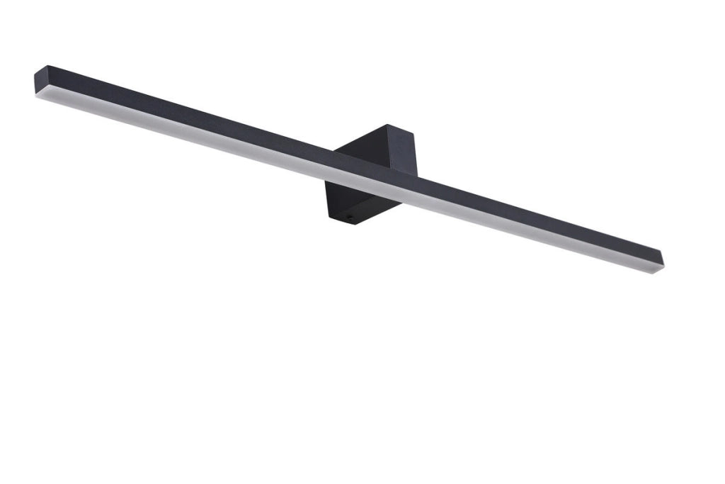Applique bagno Nevada XXL LED 32W 4000K nera IP44 Prestige