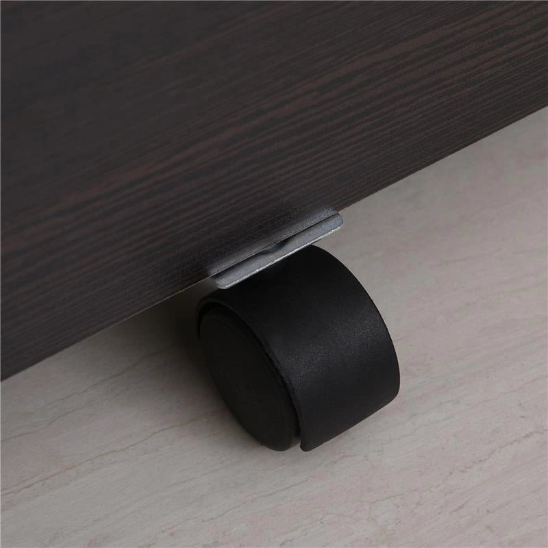 CASSETTIERA PORTADOCUMENTI DA UFFICIO IN LEGNO CON 2 CASSETTI 40 X 44 X 54.6 CM