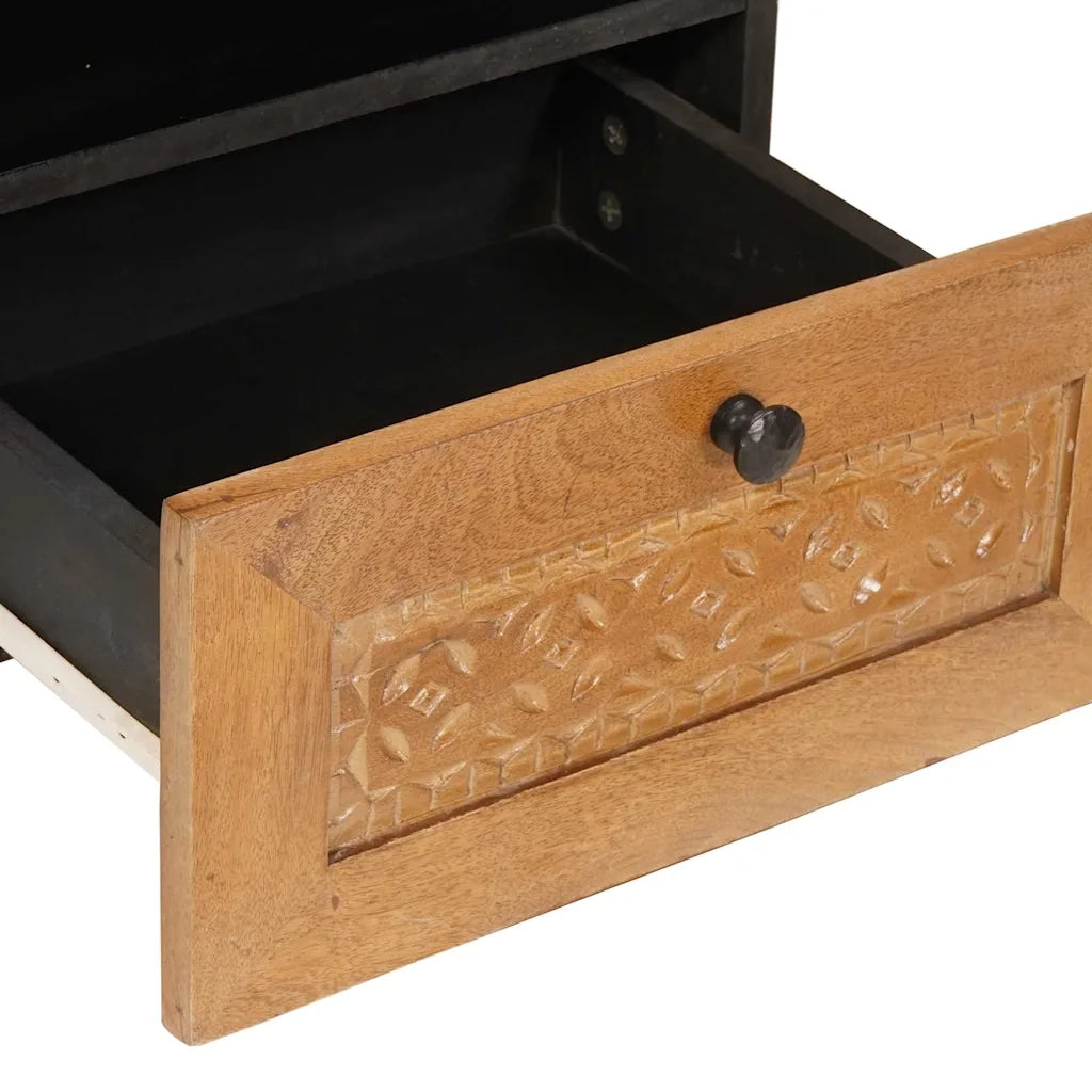Armadio da Notte Marrone Chiaro 40 x 33 x 46 cm 4018086