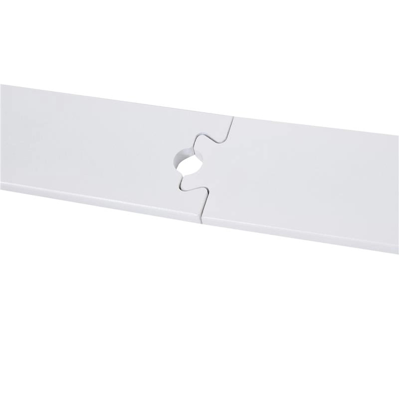 KIT PER PORTA SCORREVOLE CON BINARIO 183CM, ROTELLE E MINUTERIA INCLUSA, BIANCO