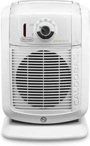 De'longhi hbc 3032 termoventilatore caldobagno, 3 livelli di potenza, funzione eco-silence, protezione antigoccia, ventilazione estiva, avvolgicavo, per ambienti fino a 65 m³