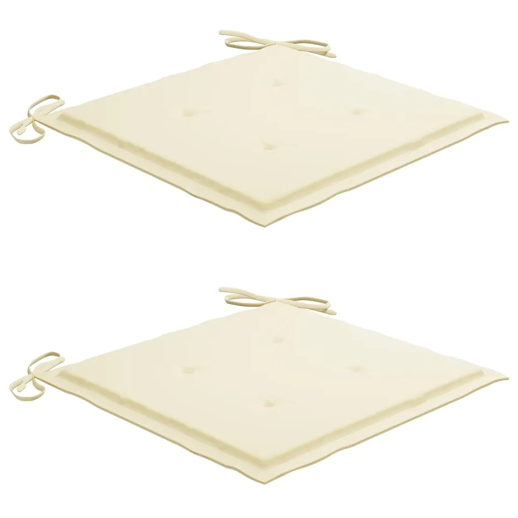 Sedie da Giardino con Cuscini e Tavolino in Massello di Acacia cod mxl 41551