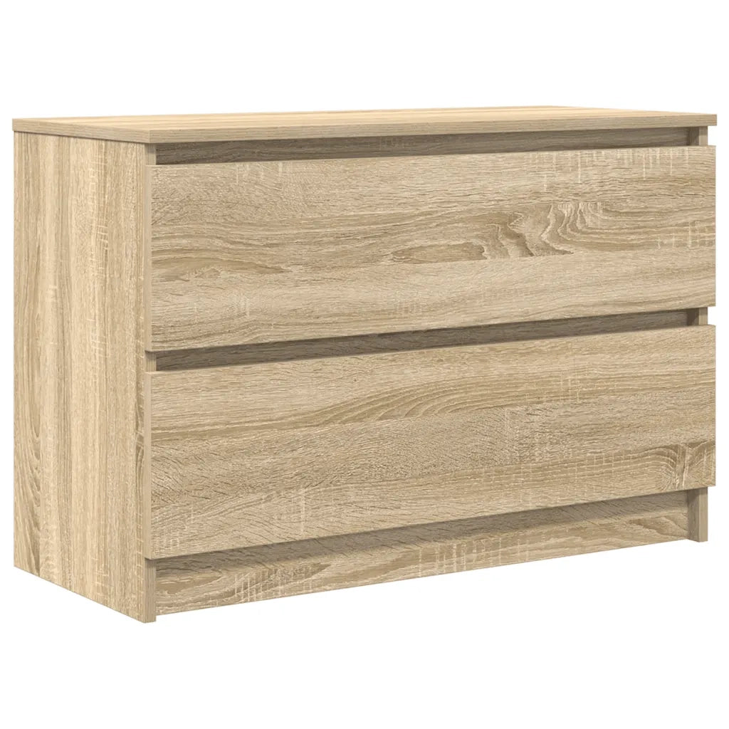 Mobile Porta TV Rovere Sonoma 80x35x54 cm in Legno Multistrato 861789