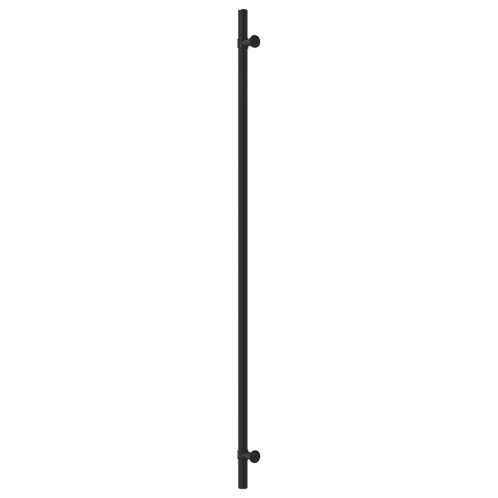 Maniglie per Mobili 20 pz Nere 480 mm in Acciaio Inox CFW8332980