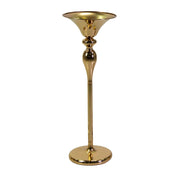Portavaso metallo oro cm ø26h120