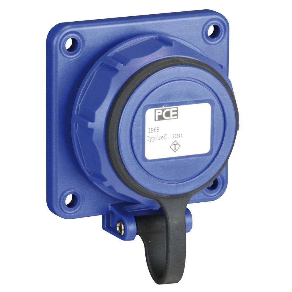 Presa prolunga con nastro di copertura 16A 3p 250 V IP66 Pce