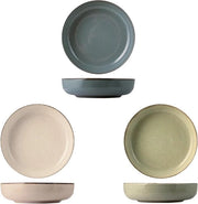 Fondi porcellanati assortiti da 4 pezzi, 19 cm, accessori da tavola