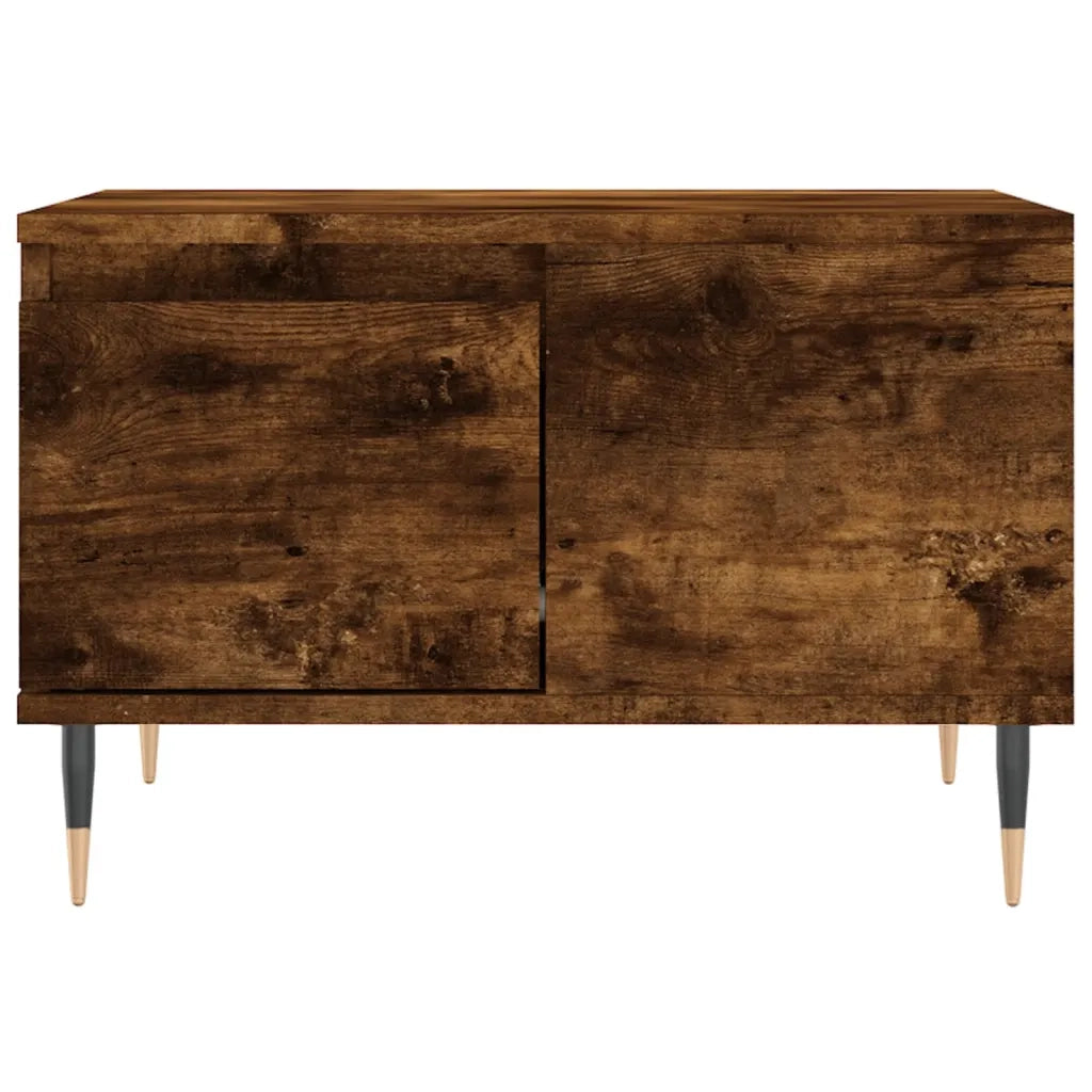 Tavolino da salotto | Tavolino da caff¨¨ | Tavolino da Soggiorno Rovere Fumo 55x55x36,5 cm Legno Multistrato