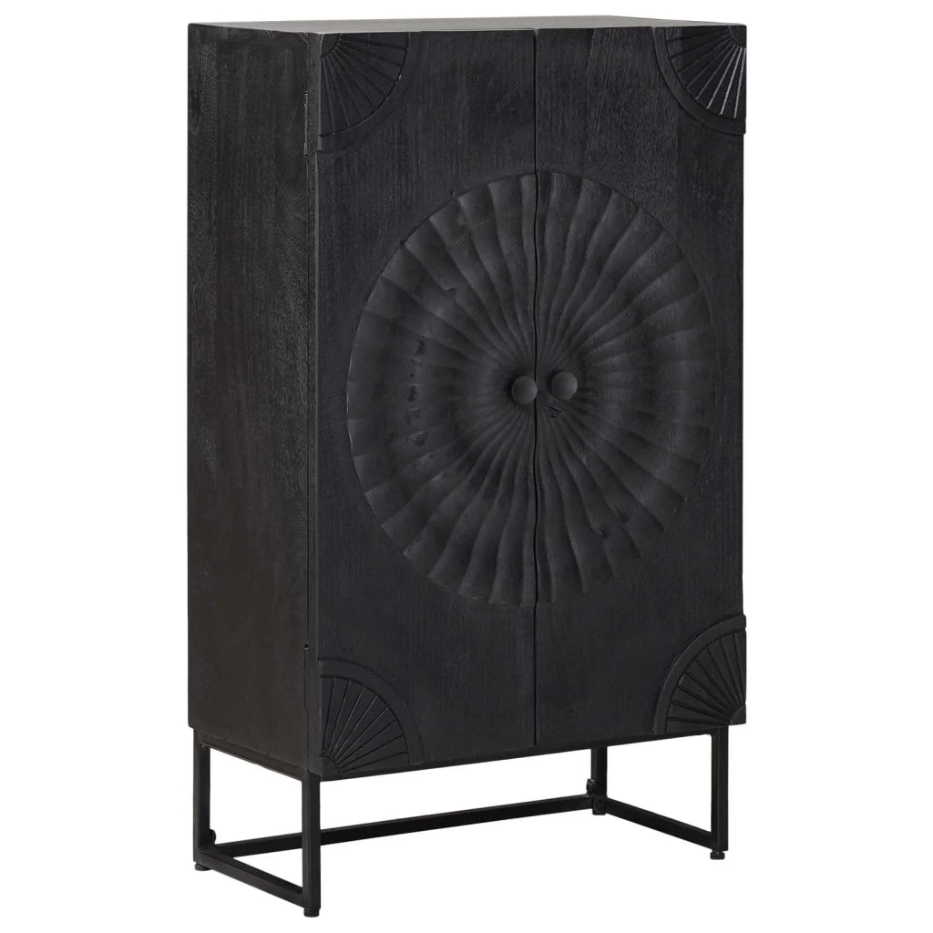 Credenza Nero 55 x 30 x 95 cm