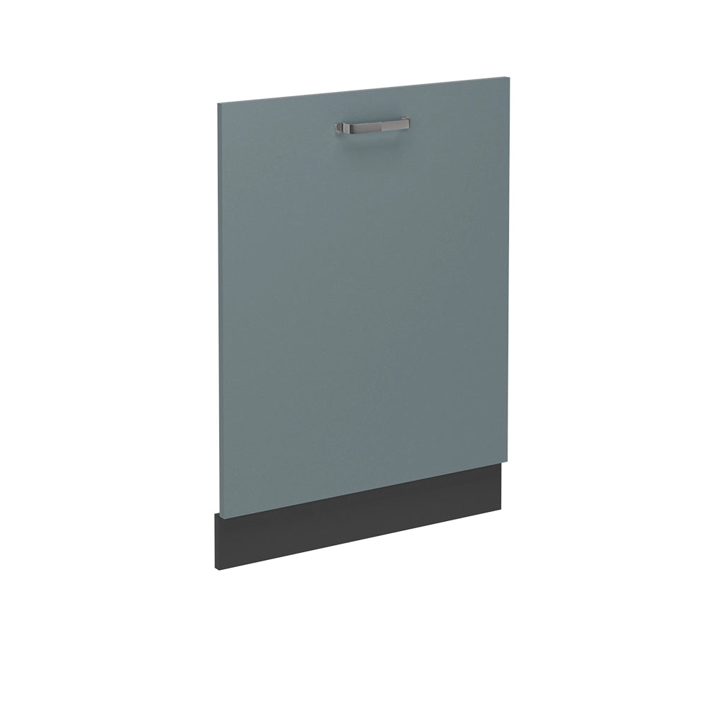 Pannello frontale della lavastoviglie R-Line Grigio-blu/Antracite 60 cm senza piano di lavoro Vicco