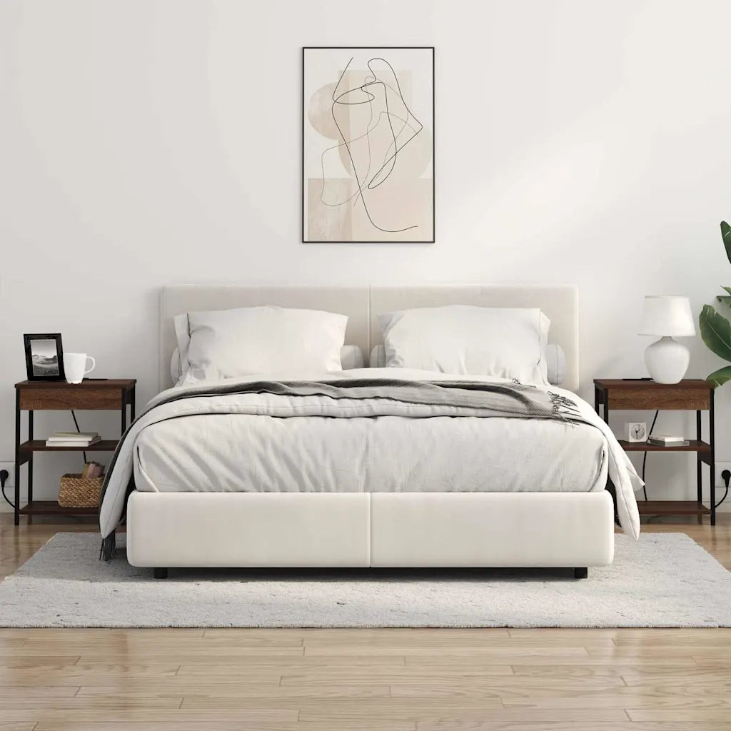 Armadio da Notte Rovere Marrone 41 x 31 x 51 cm 859543