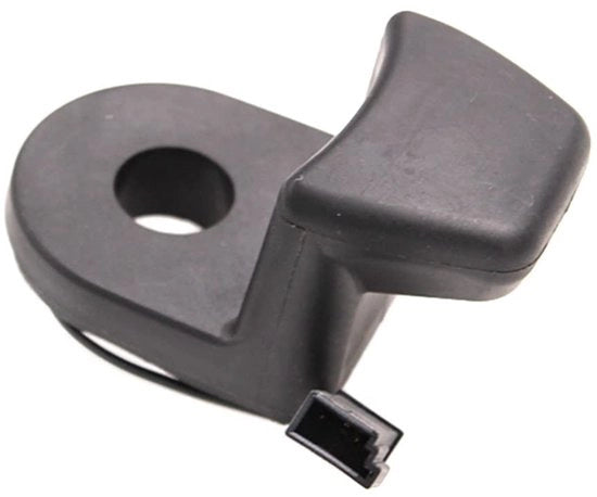 Pannello posteriore auto interno - E46 E61 E91 - Nero - Interruttore micro a pulsante - Facile da installare - Chiave di avviamento pratica per finestrino