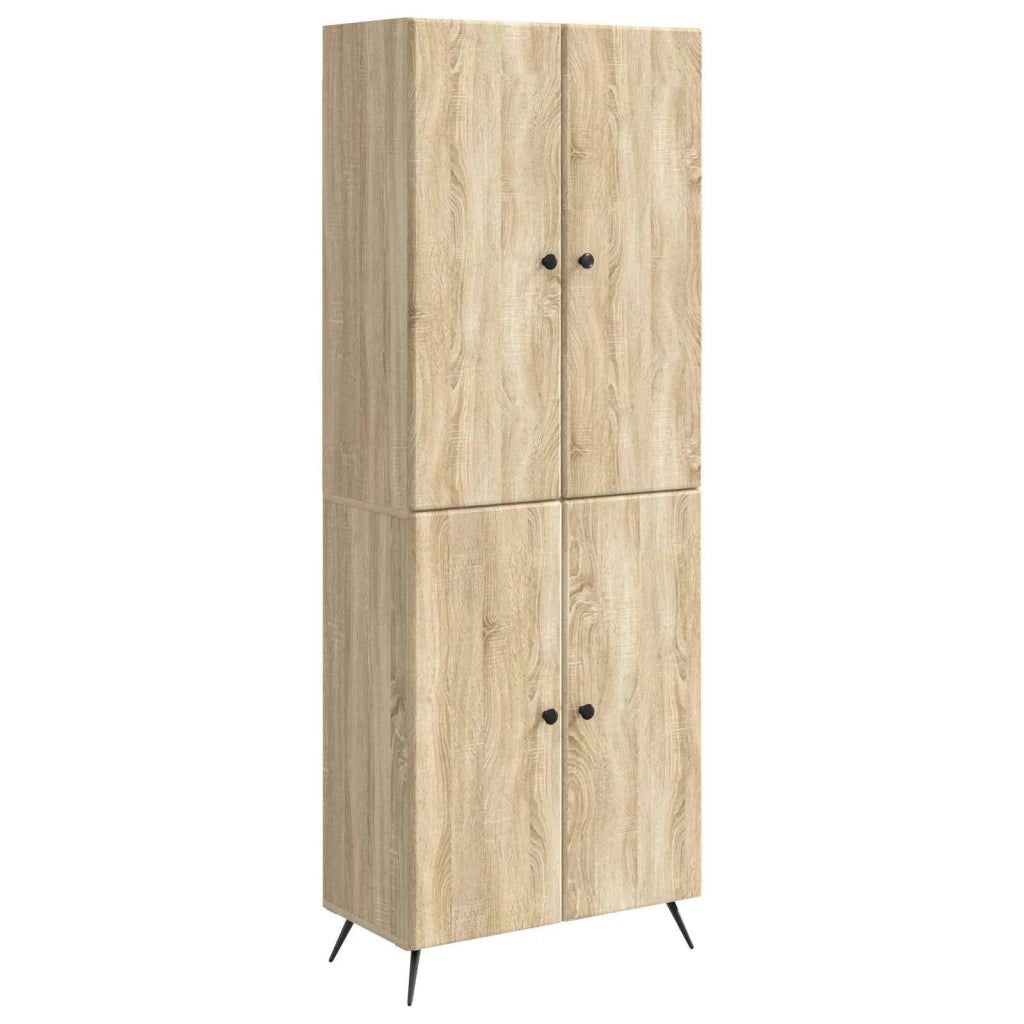 Set di armadi 2 pcs Rovere Sonoma Legno ingegnerizzato