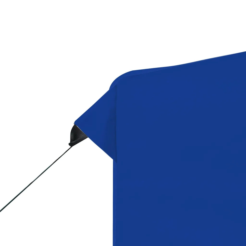 Gazebo Professionale Pieghevole Alluminio con Pareti 2x2m Blu 48931