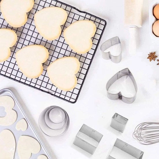 Set di forme per biscotti - Forme per biscotti - Set di stampi per biscotti - Uitsteekvormpjes per biscotti