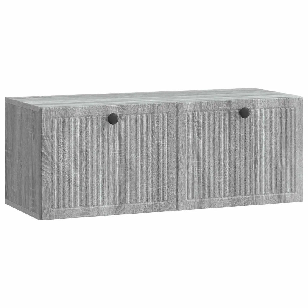 Mobile Porta TV da Muro Grigio Sonoma 78,5 x 31 x 30 cm