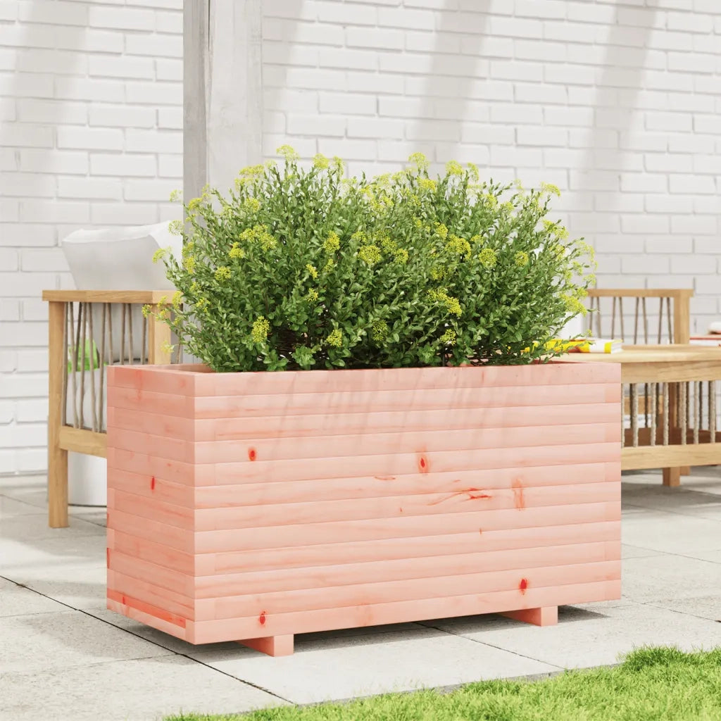vidaXL Fioriera da Giardino 90x40x49,5 cm in Legno Massello di Douglas
