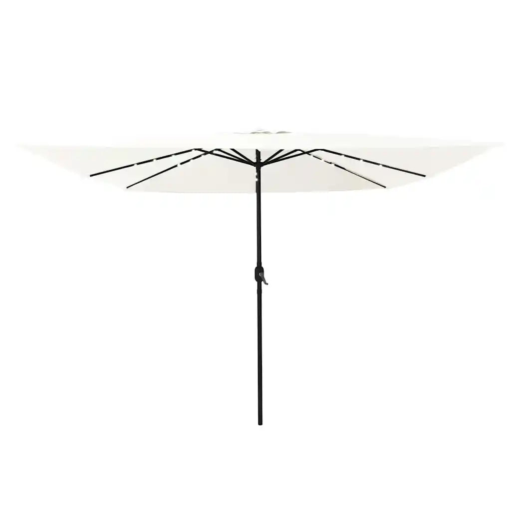 Ombrello da giardino Sabbia 295 x 295 x 245 cm 42003660