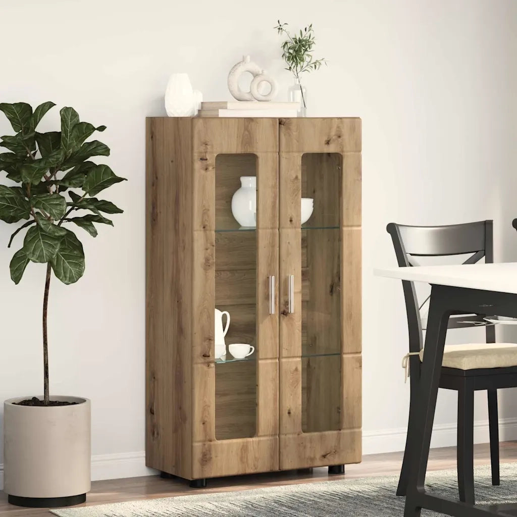 Credenza con porta FLORIN Rovere artigianale 55,5 x 29 x 100 cm