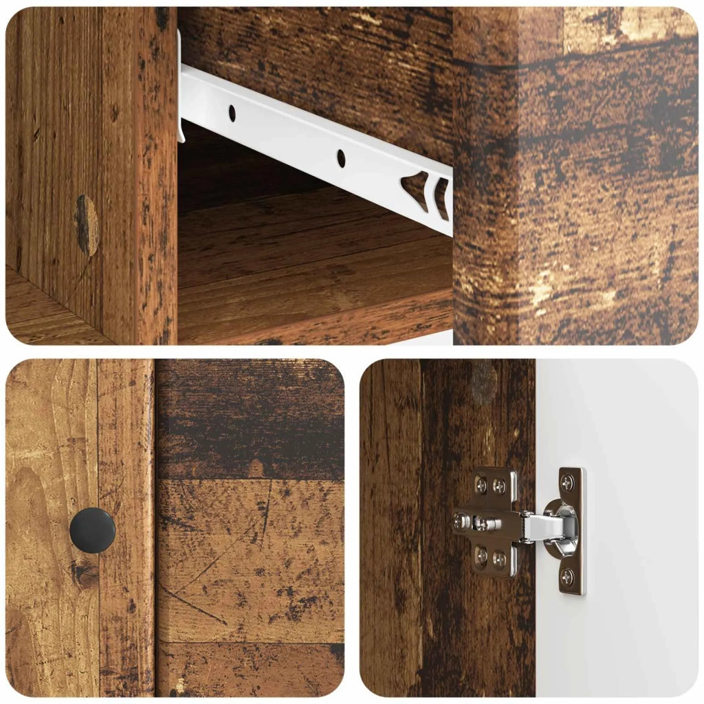 Credenza Legno antico 66 x 34,5 x 90 cm Legno ingegnerizzato