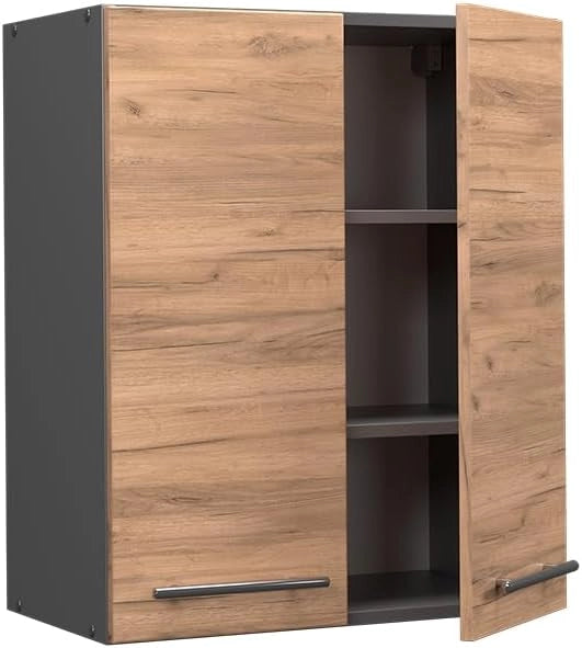 Pensile da cucina Fame-Line, Quercia dorata, 60 cm, per la combinazione con altri moduli della serie Fame-Line