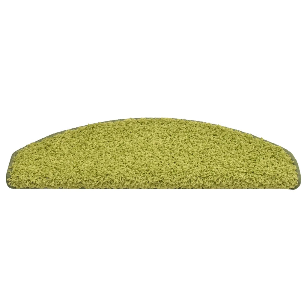 Tappetini per Scale 15 pz Verdi 65x21x4 cm