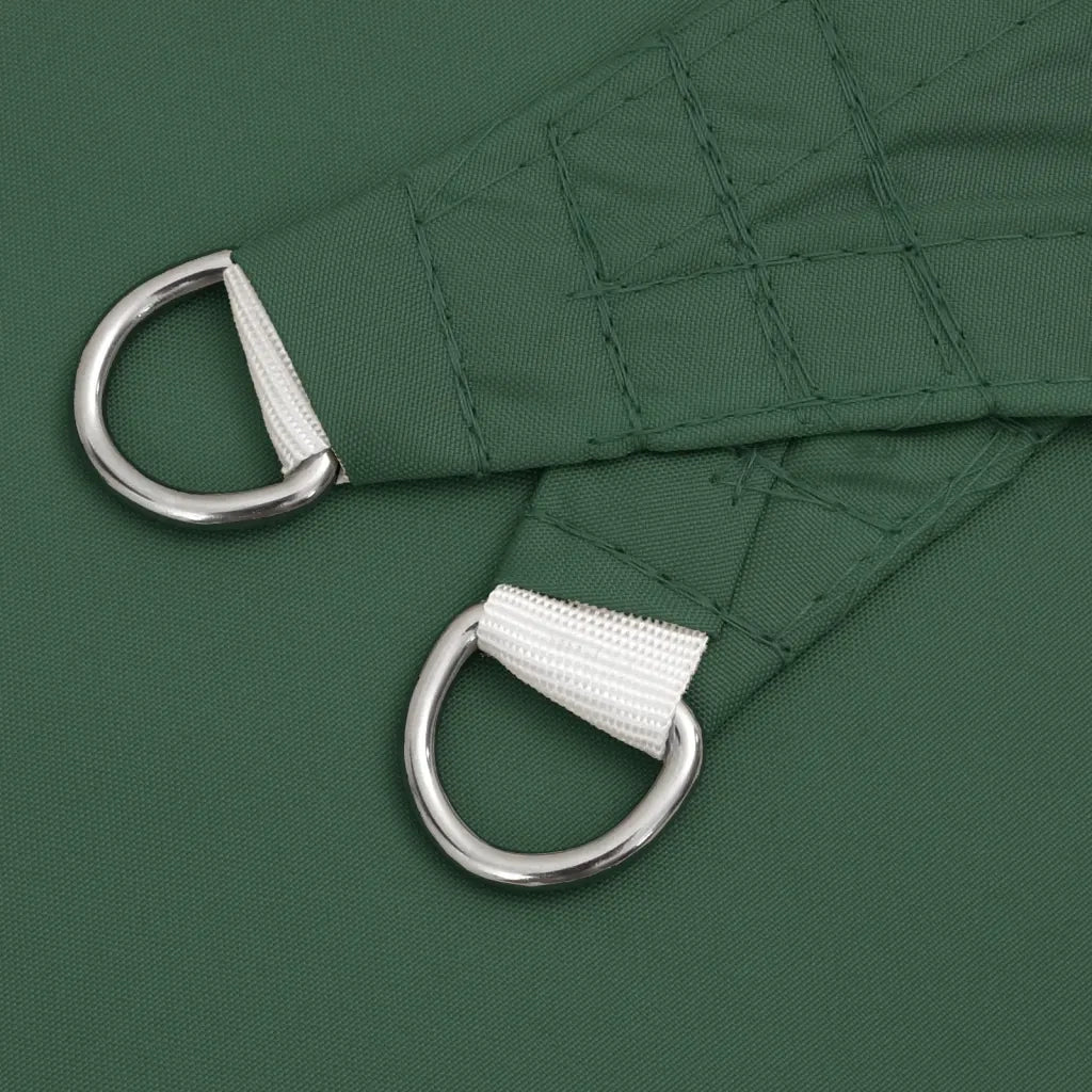 Vela Ombreggiante-Parasole a vela Oxford Rettangolare 5x7 m Verde Scuro