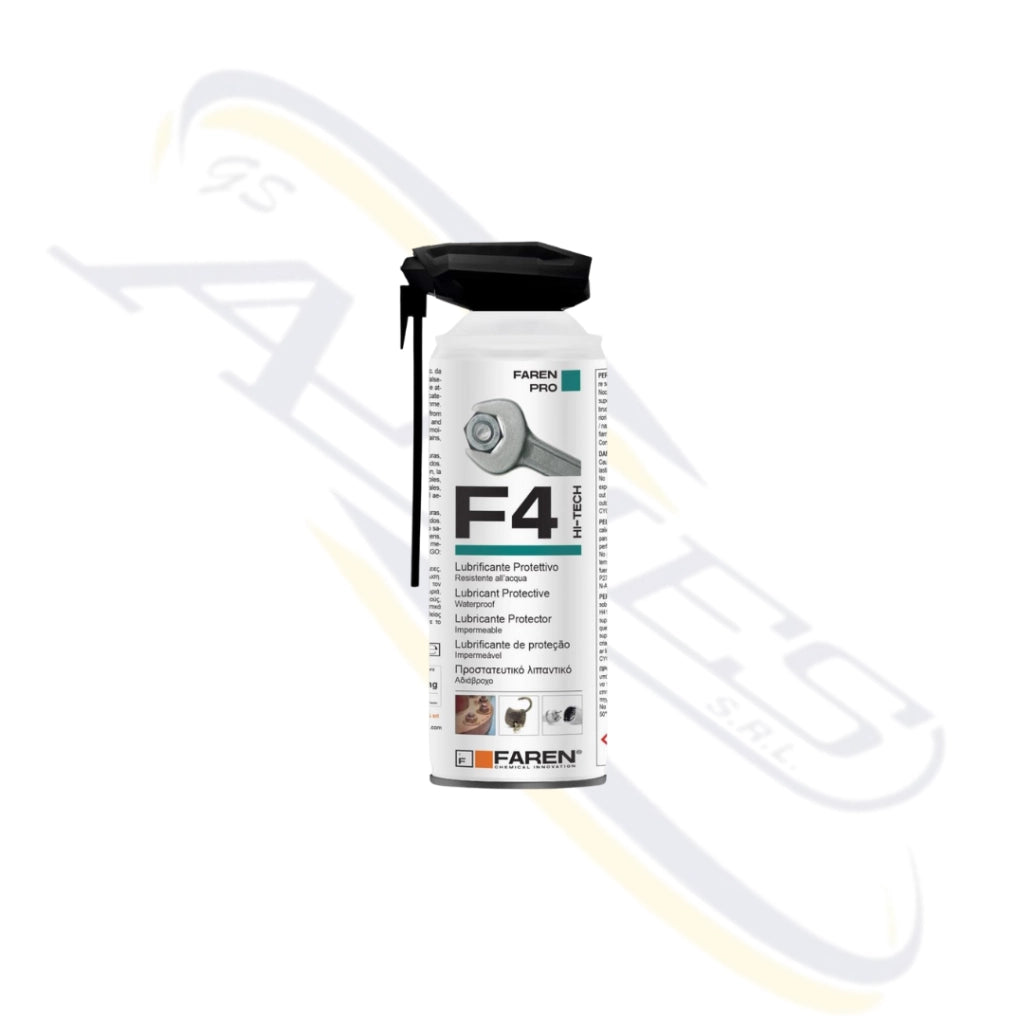 LUBRIFICANTE PROTETTIVO SBLOCCANTE MULTIUSO RESISTENTE ALL’ACQUA "F4" FAREN
